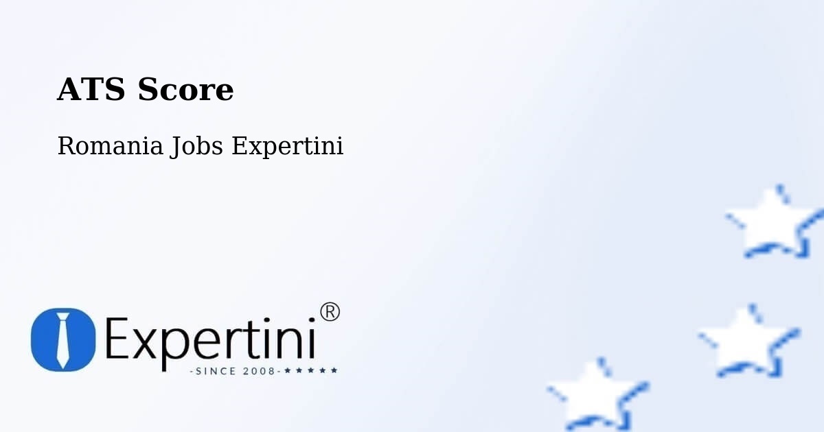 Resume ATS Score & Job Description Match Tool – Câmpeni - Romania Jobs Expertini