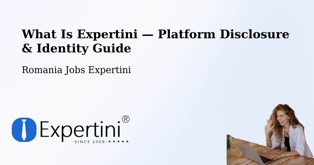 What Is Expertini — Platform Disclosure & Identity Guide – Câmpeni